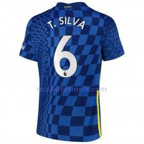 Maillot de Foot Chelsea T. Silva 6 Domicile 2021-22